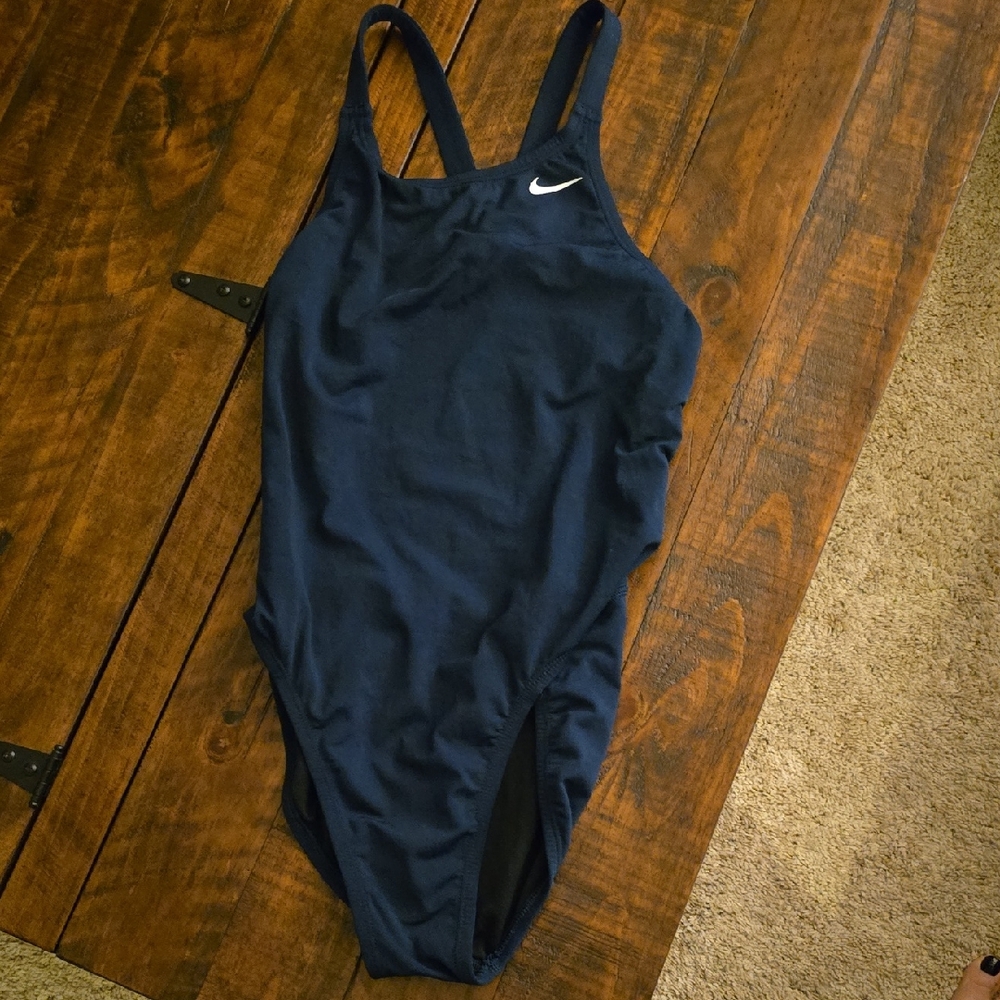 Nike Midnight Blue One-Piece Swimsuit